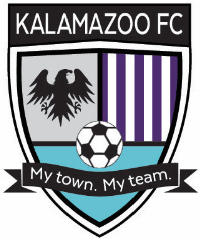 Kalamazoo FC 2016-Pres Primary Logo t shirt iron on transfers